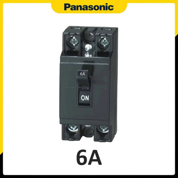 CB Cóc Panasonic 6A BS11106TV | 1kA 2P 240VAC