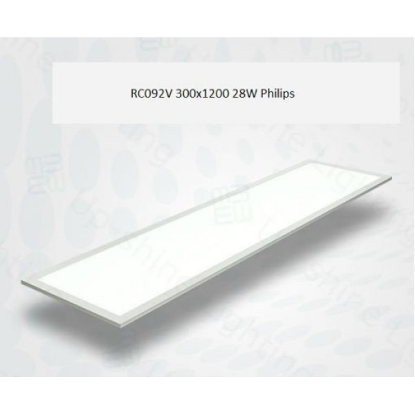 Đèn led panel 28W 300×1200 RC092V Philips
