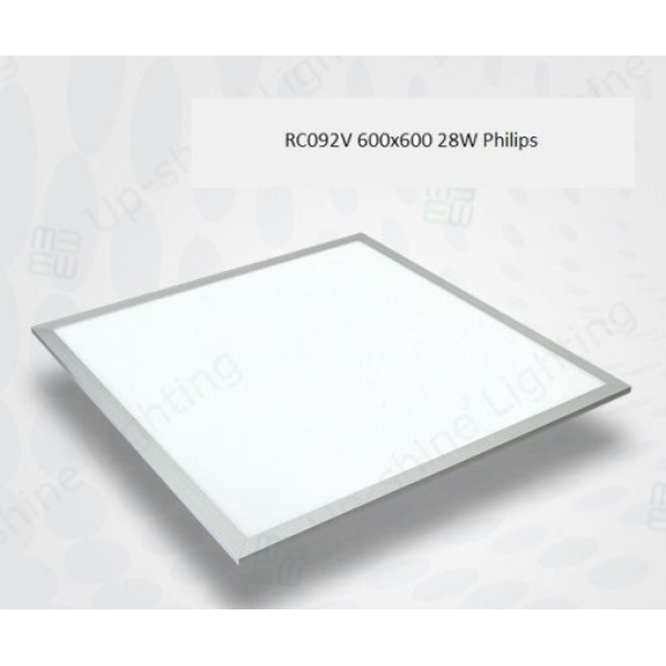 Đèn led panel 28W 600×600 RC092V Philips