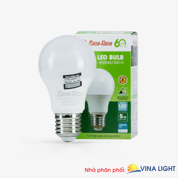 Bóng đèn LED Bulb Tròn Nhôm Nhựa Rạng Đông