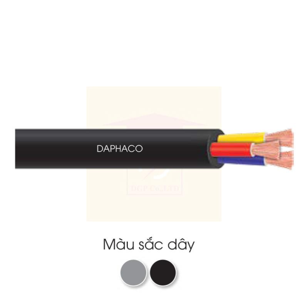 Fa 3x1.5 - Dây cáp pha mềm 3 lõi Daphaco