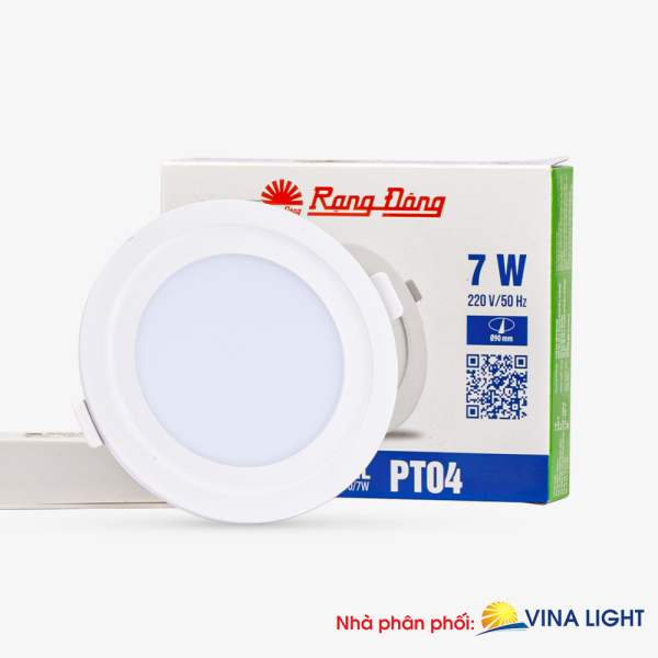 Đèn LED Panel tròn PT04 Rạng Đông