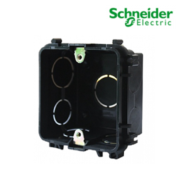 Đế âm cho mặt đơn chuẩn Anh A3B050_G19 Schneider