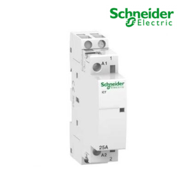 Contactor iCT 1P, coil voltage 230/240VAC, 25A 1NO