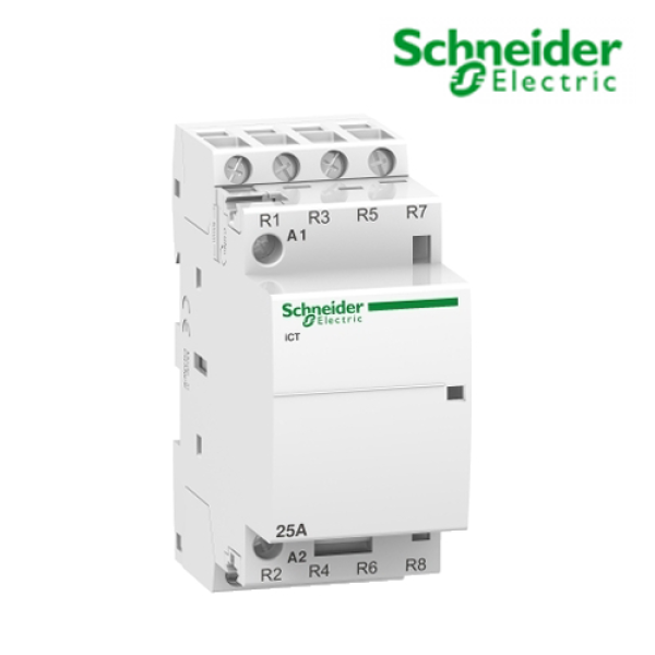 Contactor iCT 4P, coil voltage 230/240VAC, 25A 4NC