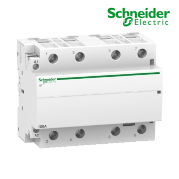 Contactor iCT 4P, coil voltage 230/240VAC, 100A 4NO