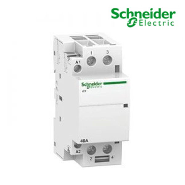 Contactor iCT 2P, coil voltage 230/240VAC, 16A 2NO