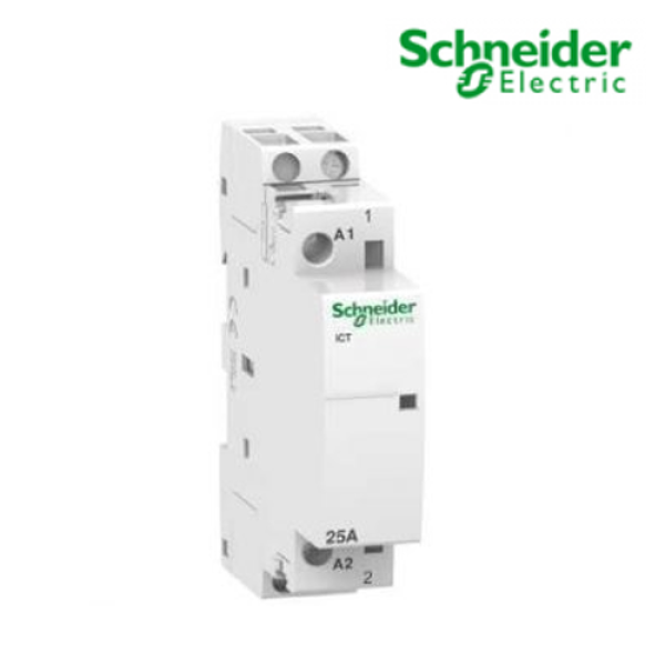 Contactor iCT 2P, coil voltage 230/240VAC, 16A 1NO+1NC