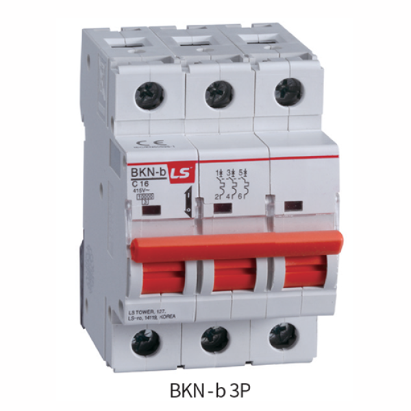 MCB LS BKN-b 3P/LA63H 3P 6A 10kV