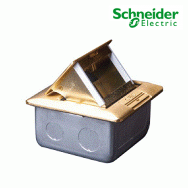 Ổ cắm âm sàn cho S-Flexi màu vàng E224F_BAS