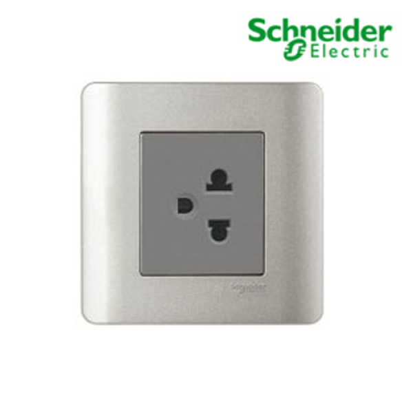 Bộ ổ cắm đơn 3 chấu Zencelo E84426UESTR_SA_G19