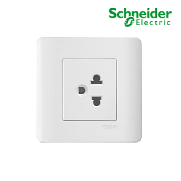 Bộ ổ cắm đơn 3 chấu Zencelo E84426UESTR_WE_G19