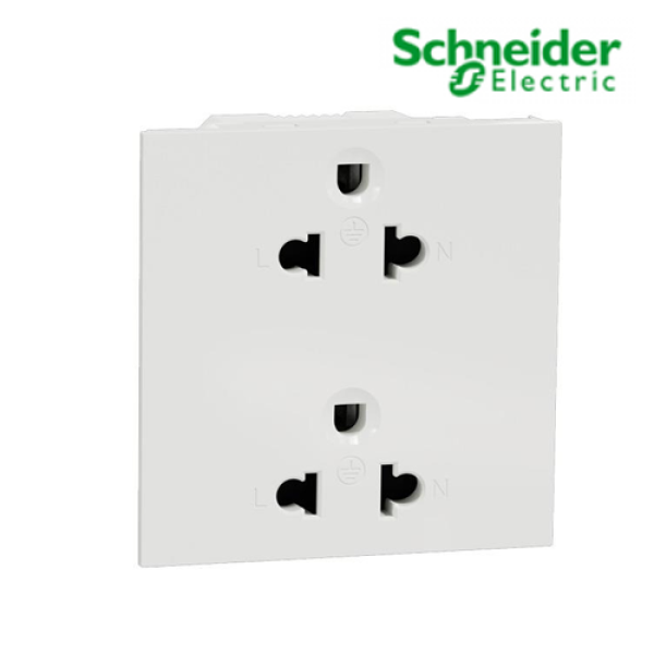 Ổ cắm đôi 3 chấu 16A size E (3S) M3T426UST2S_WE
