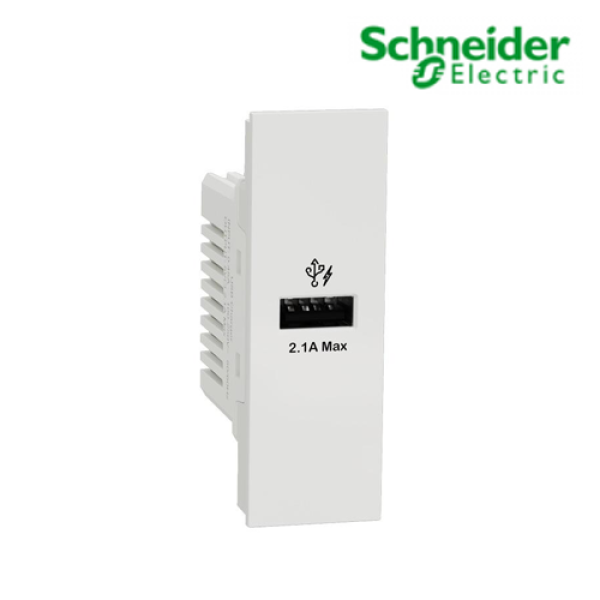 Ổ cắm USB type A 2.1A size S M3T_USB_WE