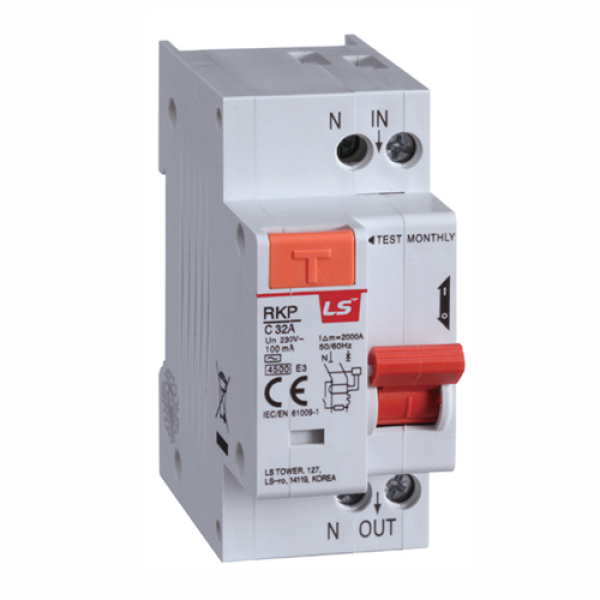CB chống giật LS RKS 1P+N/LB50HW 1P+N 10kA