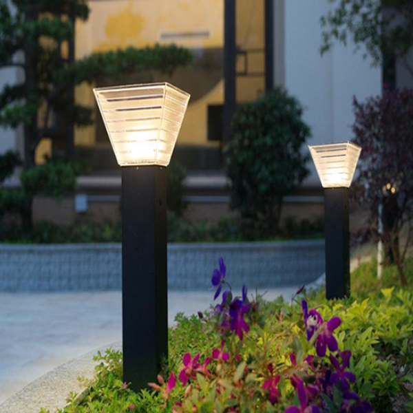 Đèn trụ sân vườn năng lượng mặt trời V600