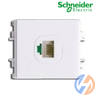 Ổ cắm mạng cate6 S-Flexi Size M F50RJ8M6_WE_G19