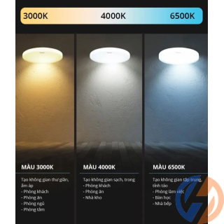 Đèn LED ốp trần đổi màu 12W HHGXQ143188 Panasonic