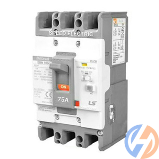 EBN103c 60A - Aptomat chống giật LS ELCB 3P 60A 18kA