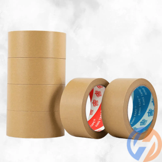 Băng keo giấy nâu (giấy da bò) dẻo dai, chống thấm nước