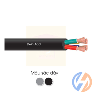 Fa 4x1.5 - Dây cáp pha mềm 4 lõi Daphaco