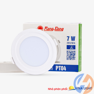 Đèn LED Panel tròn PT04 Rạng Đông