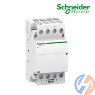 Contactor iCT 4P, coil voltage 230/240VAC, 25A 4NO