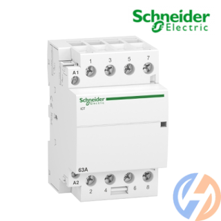 Contactor iCT 4P, coil voltage 230/240VAC, 63A 4NO