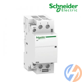 Contactor iCT 2P, coil voltage 230/240VAC, 16A 2NO