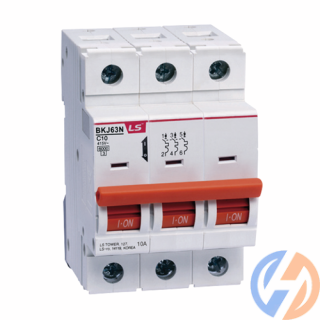 MCB LS BKJ63N 3P/LA63N 3P 6A 6kV