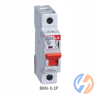 MCB LS BKN-b 1P/LA63H 1P 6A 10kV
