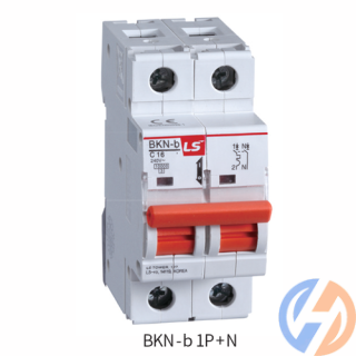 MCB LS BKN-b 2P/LA63H 2P 6A 10kV
