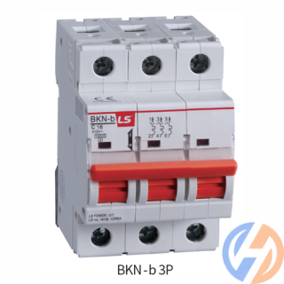 MCB LS BKN-b 3P/LA63H 3P 6A 10kV