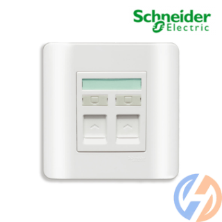 Ổ mạng đôi Cat5E Zencelo E8432RJS_6_G19