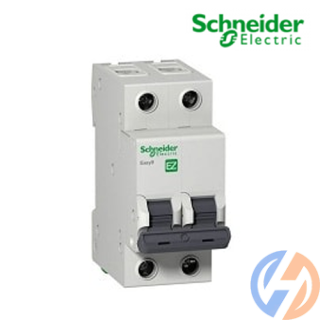 Cầu dao tự động MCB EASY9 2P 6A