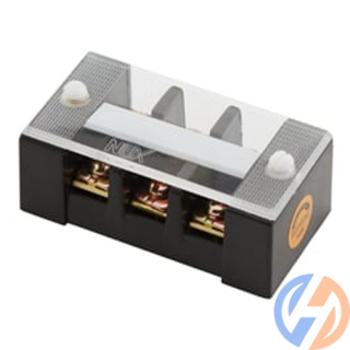 Cầu đấu dây điện Hanyoung HYT-1003, 100A, 3 Cực
