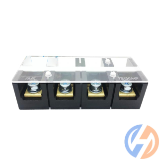 Cầu đấu dây điện Hanyoung HYT-1004, 100A, 4 Cực
