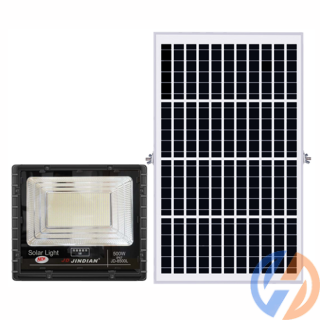 Đèn pha led năng lượng mặt trời JINDIAN JD-8500L New 500W
