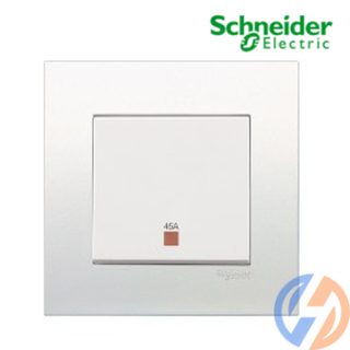 Công tắc đơn 2 cực 45A Vivace KB31DR45N_WE
