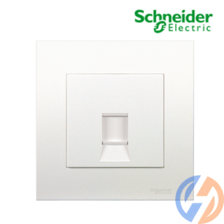 Bộ ổ cắm mạng cat6 đơn Vivace KB31RJ6_WE