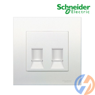Bộ ổ cắm mạng cat5e đôi Vivace KB32RJ5E