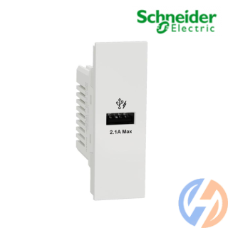 Ổ cắm USB type A 2.1A size S M3T_USB_WE