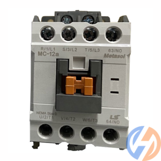 Contactor LS MC-12a (1) 220V 9A 4kW 1NC+1NO