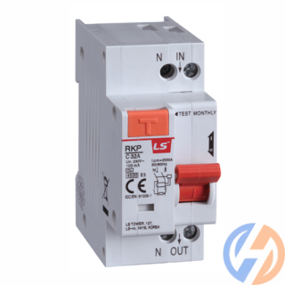 CB chống giật LS RKS 1P+N/LB50HW 1P+N 10kA